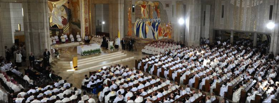 Seminarium na Mszy z papieżem Franciszkiem