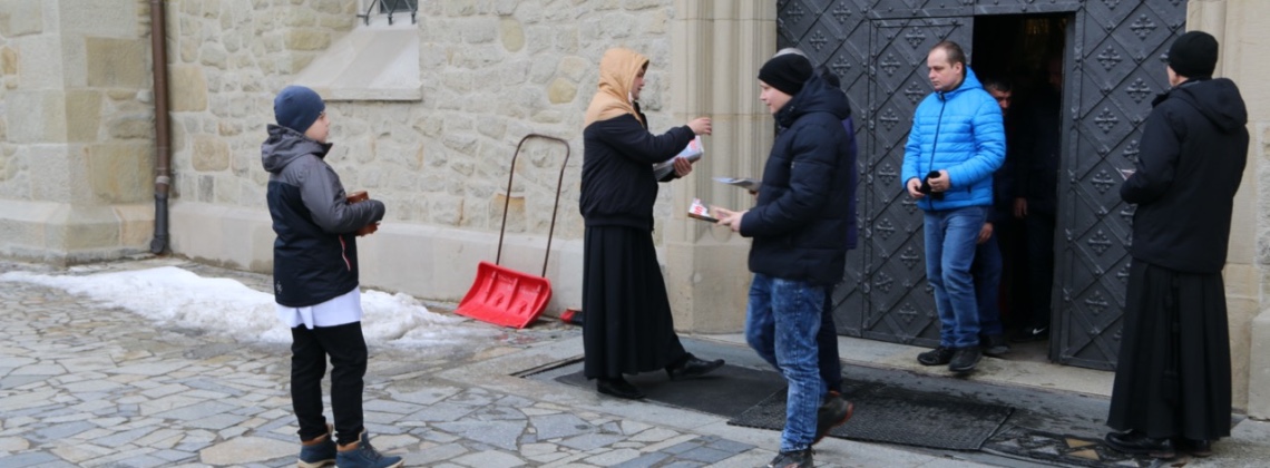 Promocja "Wstań" w Nowym Sączu