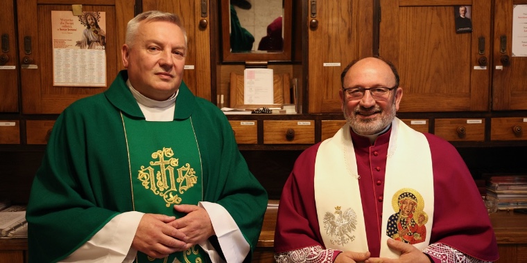 Objęcie urzędu proboszcza przez ks. Jacka Szczygła SCJ